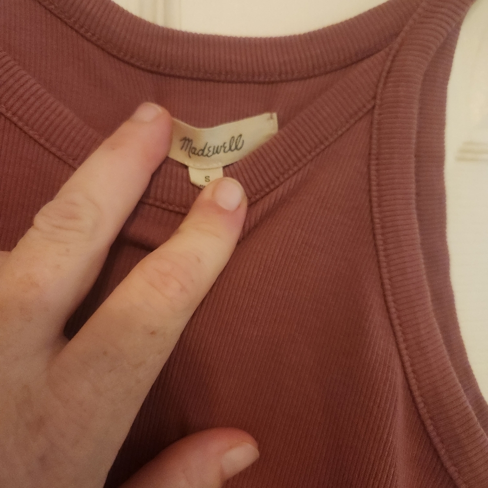 Madewell Spaghetti Tank - Picture 3 of 3